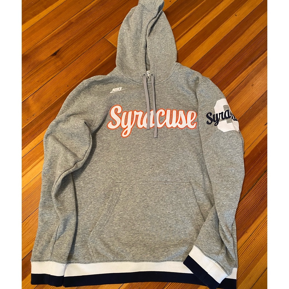 Nike Syracuse Orange Hoodie Sweatshirt Large NWOT